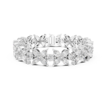 Gold 14Ct Marquise Floral Lab Grown Diamond Cami Bracelet