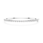 Gold 2Ct Round Classic Lab Grown Diamond Sandrine Bracelet