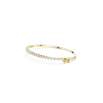 Gold 2Ct Round Classic Lab Grown Diamond Sandrine Bracelet