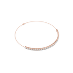 Gold 8Ct Round Lab Grown Diamond Yael Bracelet