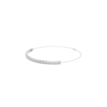 Gold 8Ct Round Lab Grown Diamond Yael Bracelet