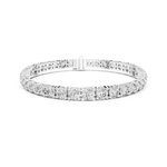 Gold 13 Ct Round Lab Grown Diamond Toine Bracelet
