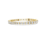 Gold 13 Ct Round Lab Grown Diamond Toine Bracelet