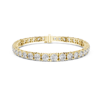 Gold 13 Ct Round Lab Grown Diamond Toine Bracelet