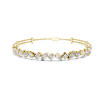 Gold 1Ct Mixed Shape Lab Grown Diamond Adriel Bracelet