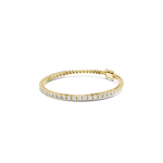 Gold 6Ct Classic Tennis Round Lab Grown Diamond Moana Bracelet