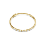 Gold 6Ct Classic Tennis Round Lab Grown Diamond Moana Bracelet