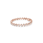 Gold 6Ct Round Cut Lab Grown Diamond Tennis Vorex Bracelet