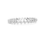 Gold 6Ct Round Cut Lab Grown Diamond Tennis Vorex Bracelet