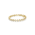 Gold 6Ct Round Cut Lab Grown Diamond Tennis Vorex Bracelet