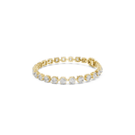 Gold 10Ct Tennis Round Lab Grown Diamond Olga Bracelet