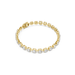 Gold 10Ct Tennis Round Lab Grown Diamond Olga Bracelet