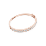 Gold 3 5Ct Round Lab Grown Diamond Caleb Bangle Bracelet