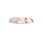 Gold 3 5Ct Round Lab Grown Diamond Caleb Bangle Bracelet