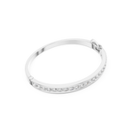 Gold 3 5Ct Round Lab Grown Diamond Caleb Bangle Bracelet