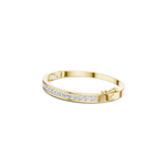 Gold 3 5Ct Round Lab Grown Diamond Caleb Bangle Bracelet