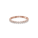 Gold 7Ct Emerald Halo Lab Grown Diamond Suton Bracelet