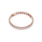 Gold 7Ct Emerald Halo Lab Grown Diamond Suton Bracelet