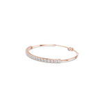 Gold 2Ct Half Tennis Round Lab Grown Diamond Tess Bracelet