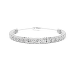 Gold 8Ct Full Tennis Round Lab Grown Diamond Zelda Bracelet