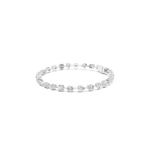 Gold 4Ct Multi Shape Lab Grown Diamond Kasha Solitaire Bracelet