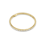 Gold 6Ct Pear Accent Round Tennis Lab Grown Diamond Chiara Bracelet
