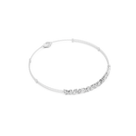 Gold 1 5Ct Tennis Chain Multi Lab Grown Diamond Saba Bracelet