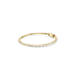 Gold 3 7Ct Baguette Line Lab Grown Diamond Leonor Bracelet