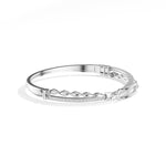 White Gold Pave Link Round Lab Grown Diamond Elvion Bracelet