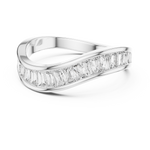 Gold 1Ct Channel Modern Baguette Lab Grown Diamond Kavira Ring