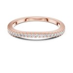 Gold 0 20Ct Round Eternity Lab Grown Diamond Vielou Ring