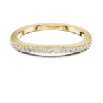 Gold 0 20Ct Round Eternity Lab Grown Diamond Vielou Ring