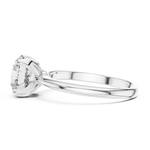 Gold 1 5Ct Round Solitaire Lab Grown Diamond Velma Ring