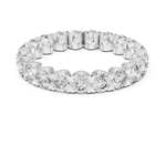 Gold 3Ct Round Cluster Eternity Lab Grown Diamond Elarinor Ring