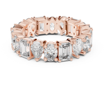 Gold 4Ct Mixed Shape Prong Eternity Lab Grown Diamond Ziora Ring