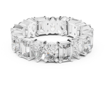 Gold 4Ct Mixed Shape Prong Eternity Lab Grown Diamond Ziora Ring