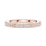 Gold 1Ct Round Eternity Lab Grown Diamond Xerith Ring