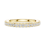 Gold 1Ct Round Eternity Lab Grown Diamond Xerith Ring