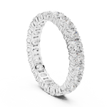 Gold 2Ct Oval Eternity Lab Grown Diamond Zorine Ring