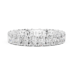 Gold 2Ct Oval Eternity Lab Grown Diamond Zorine Ring