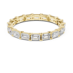 Gold 1Ct Eternity Classic Emerald Lab Grown Diamond Zaviel Ring