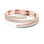 Gold Pave Round Lab Grown Diamond Phexa Ring