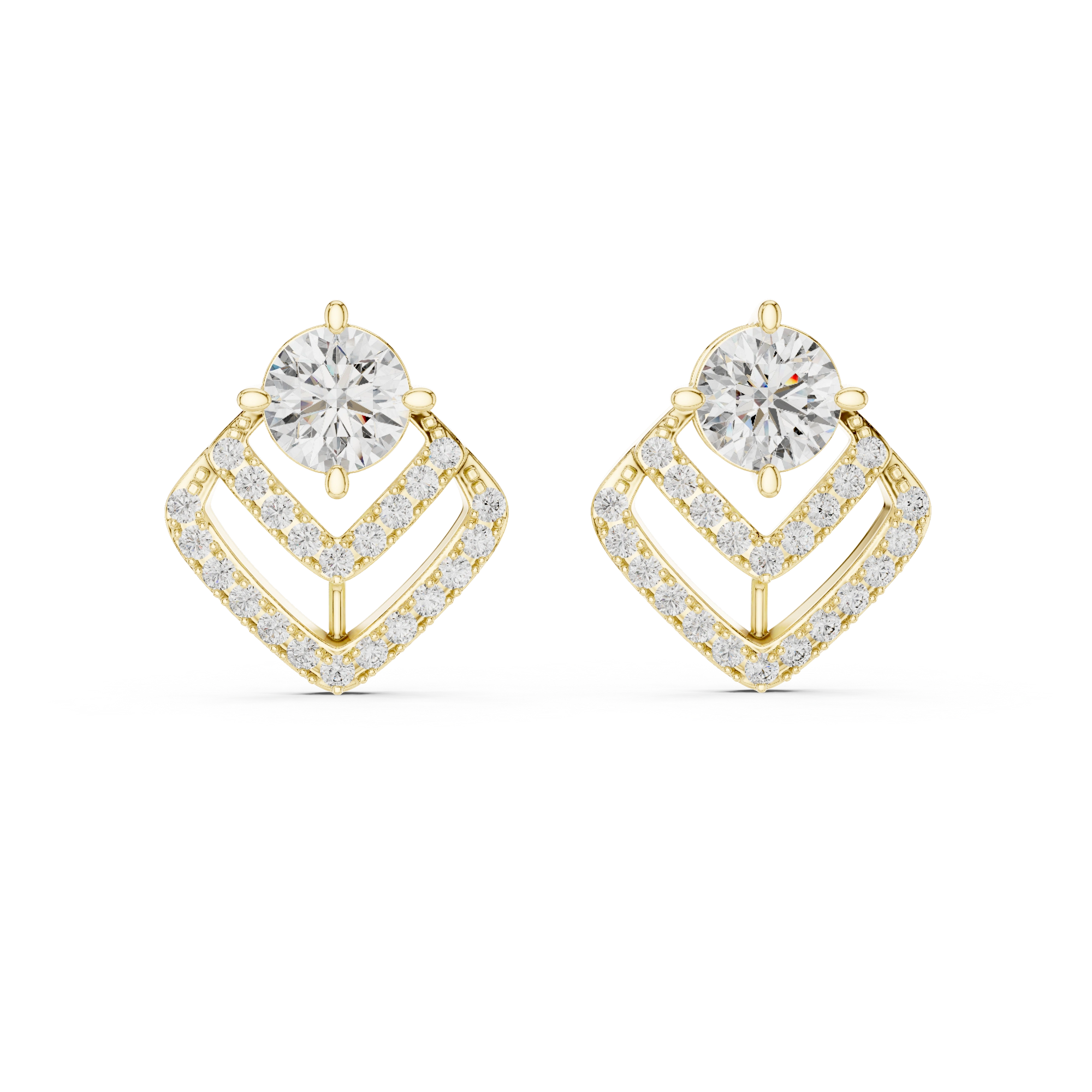 Chloris stud earring