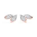 Marquise Lab Grown Diamond Cluster Stud Liora Earrings