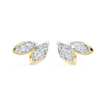 Marquise Lab Grown Diamond Cluster Stud Liora Earrings