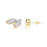 Marquise Lab Grown Diamond Cluster Stud Liora Earrings