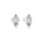 Gold Prong Solitaire Marquise Lab Grown Diamond Goswin Earring