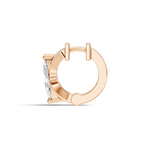Gold Cluster Pave Marquise Lab Grown Diamond Fynel Earring