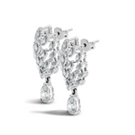 Gold 2Ct Marquise Petal Cluster Lab Grown Diamond Loryx Earring
