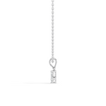 Gold Micro Prong Pear Lab Grown Diamond Elvya Pendant